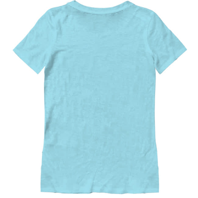 Mc2 Saint Barth Beach Girl Print T-shirts For Women In Blue