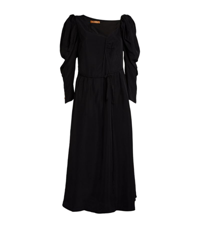 Shop Rejina Pyo Riley Midi Dress In Black