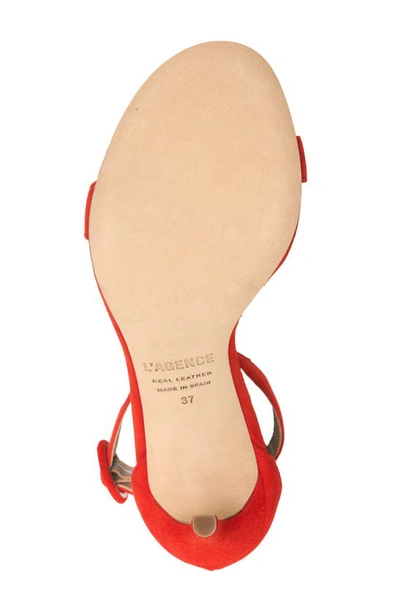 Shop L Agence Gisele Sandal In Golden Poppy