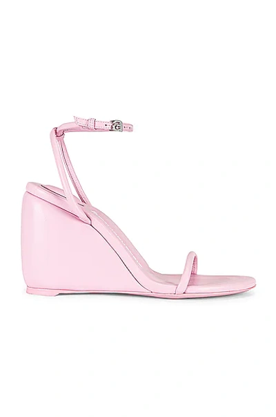 Shop Alexander Wang Dahlia Wedge Sandal In Light Pink
