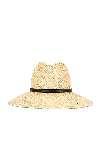 Shop Janessa Leone Dora Hat In Natural