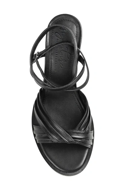 Shop Journee Signature Freeda Ankle Strap Sandal In Black