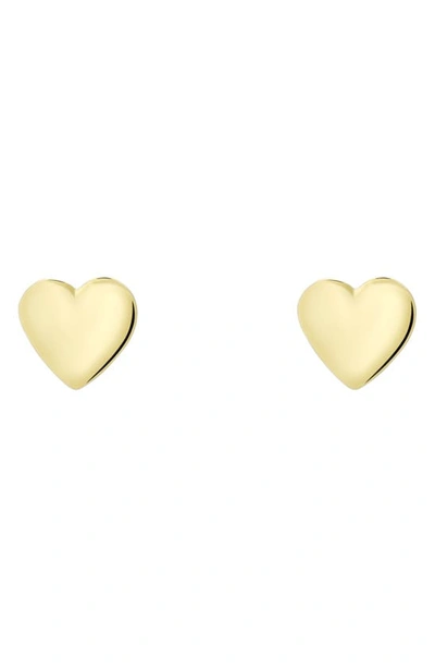 Shop Ted Baker Harly Heart Stud Earrings In Gold
