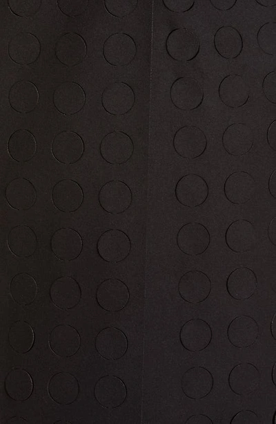 Shop Paskal Laser Cut Circle Wrap Coat In Black