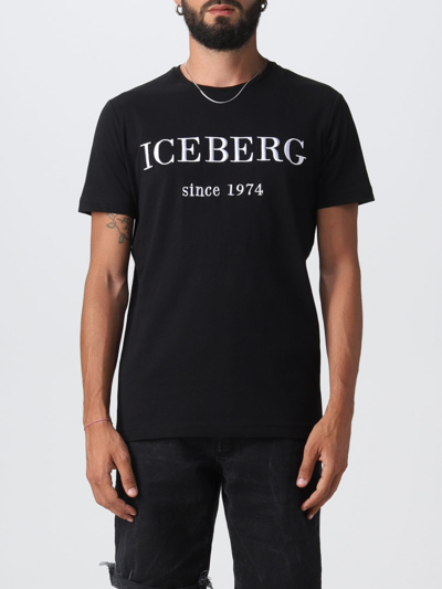 Shop Iceberg T-shirt  Men In Black