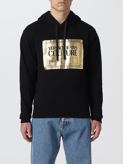 Shop Versace Jeans Couture Sweatshirt  Men In Black 1