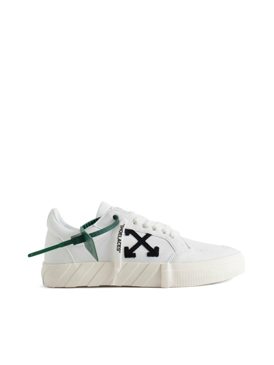 Shop Off-white Low Vulcanized Canvas In White
