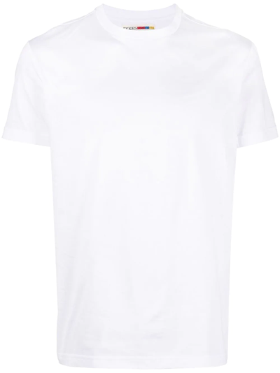 Shop Modes Garments Shortsleeved Cotton T-shirt In White