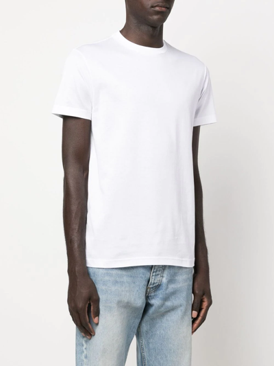 Modes Garments Shortsleeved Cotton T-shirt In White