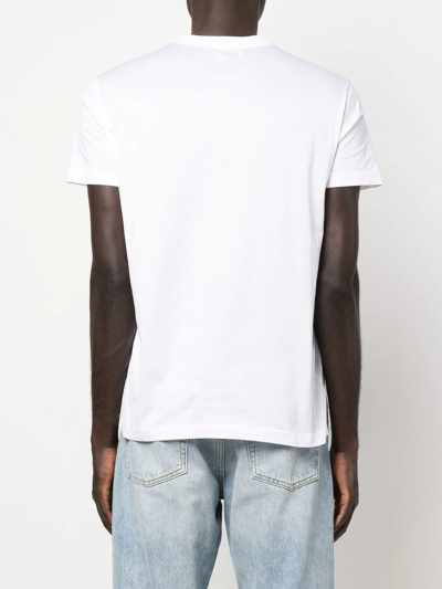 Modes Garments Shortsleeved Cotton T-shirt In White