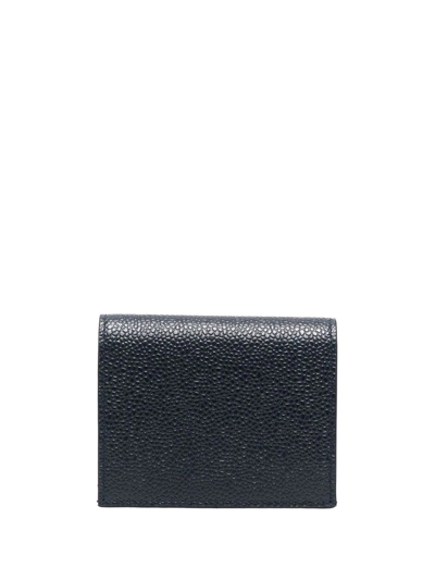 Shop Thom Browne Hector Applique Wallet In Blue