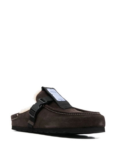 Shop Mcq By Alexander Mcqueen Gr9 Grow-up Suede Loafers In Brown