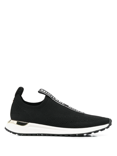 Shop Michael Michael Kors Bodie Slip-on Sneakers In Schwarz