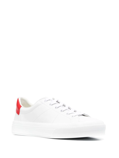 Shop Givenchy City Court Low-top Sneakers In White