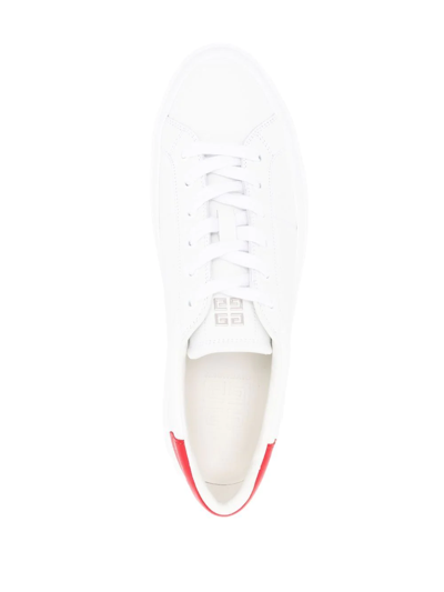 Shop Givenchy City Court Low-top Sneakers In White