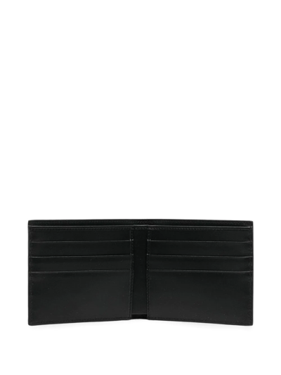 Dolce & Gabbana Logo-plaque Wallet In Schwarz