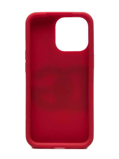 Shop Dolce & Gabbana Logo-patch Phone Case In Rot