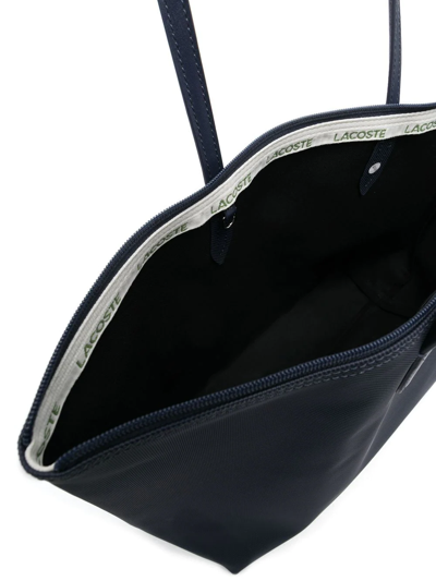 Lacoste Concept Tote Bag In Blau