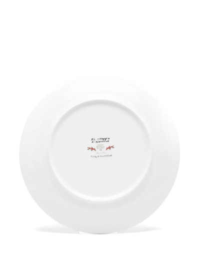 Ginori 1735 Il Viaggio Di Nettuno Serving Plate (33cm) In Pink