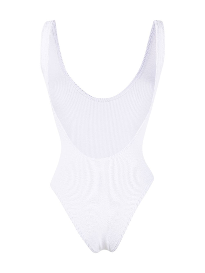 Shop Bondeye Bound Crinkle Swimsuit In White