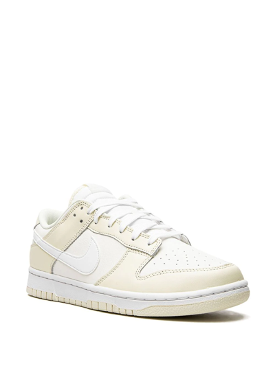 Nike Dunk Low "coconut Milk" Sneakers In White