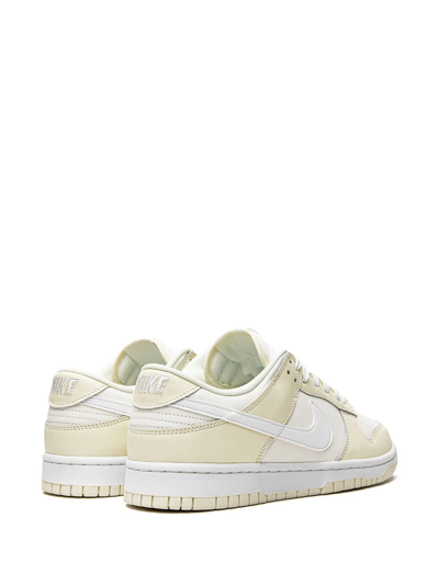 Nike Dunk Low "coconut Milk" Sneakers In White