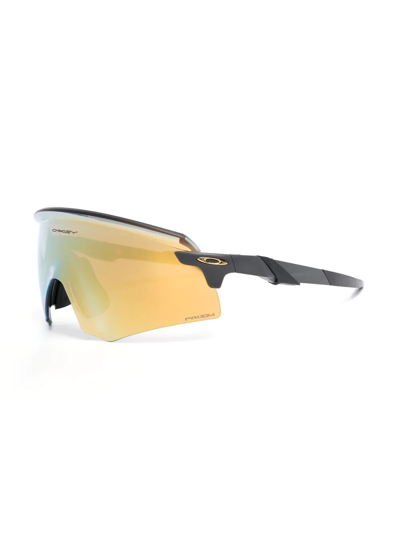 Oakley Encoder Square-frame Sunglasses In Schwarz