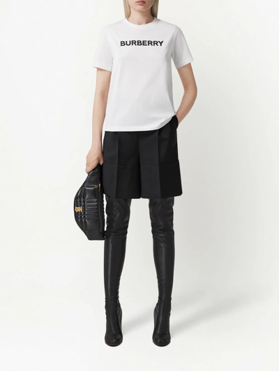 Burberry The  Cotton T-shirt Is The Perfect Compromise Between Luxury And Basic Wear In White