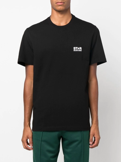 Golden Goose Classic Black T-shirt In Schwarz