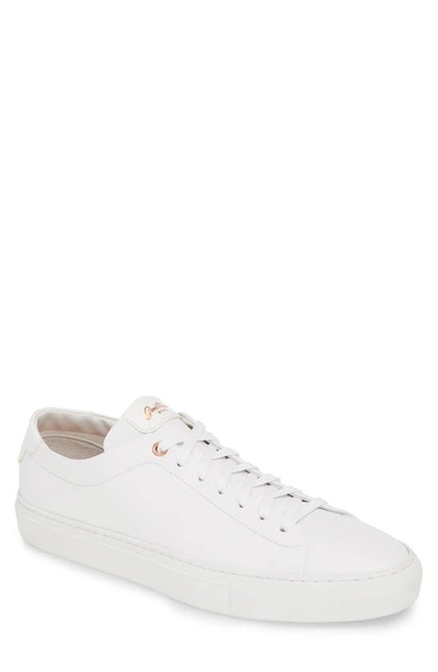 Shop Good Man Brand Edge Sneaker In White Leather
