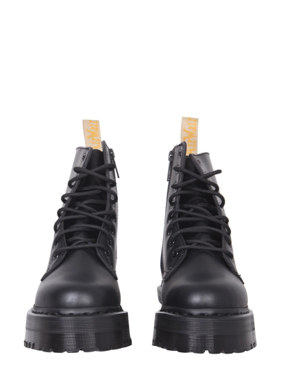 Shop Dr. Martens' Jadon Vegan Ii Mono Platform Boots In Black