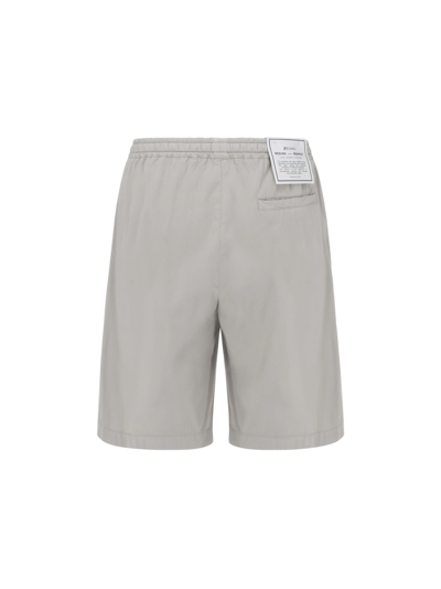 Shop Ermenegildo Zegna Shorts In Light Grey
