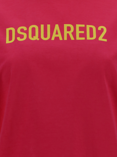 Shop Dsquared2 T-shirt In Pink