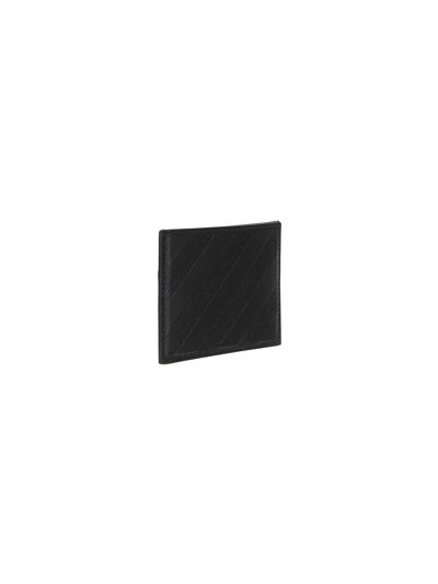 Shop Off-white Card Holder In Black Black