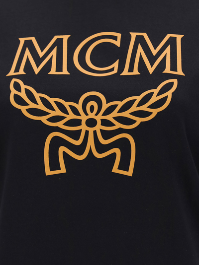 Shop Mcm T-shirt In Black Beauty