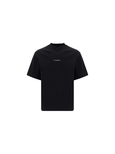 Shop Han Kjobenhavn Distressed T-shirt In Distressed Black
