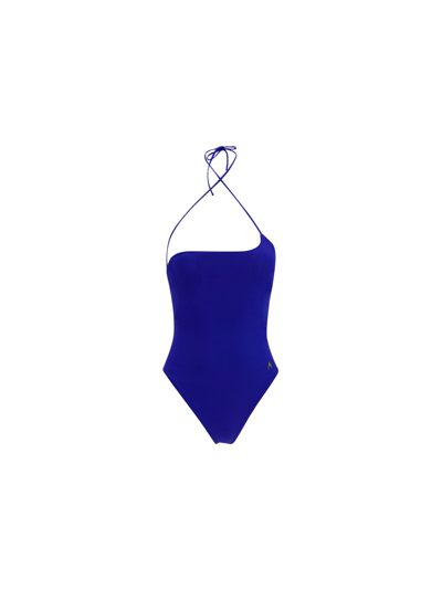 Shop Attico Swimwear In Sapphire Blue