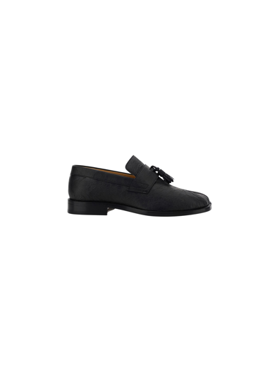 Shop Maison Margiela Loafers In Black