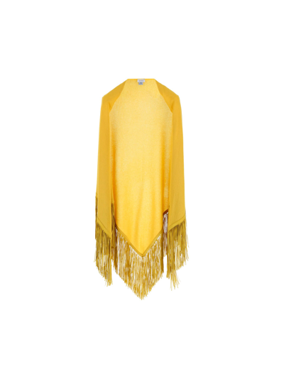 Shop Mixik Classic Comte Shawl In Lemon