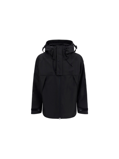 Shop Burberry Ashford Raincoat In Black