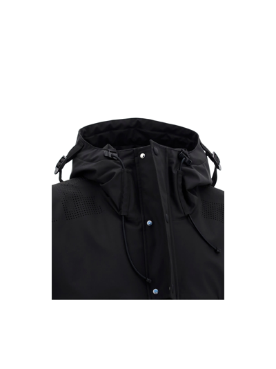 Shop Burberry Ashford Raincoat In Black