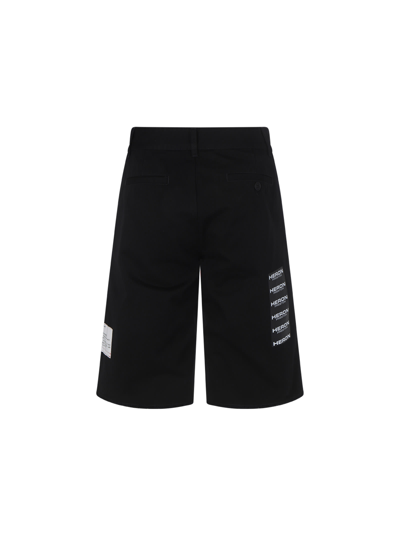 Shop Heron Preston Shorts In Black/cobalt