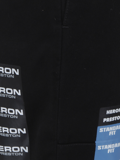 Shop Heron Preston Shorts In Black/cobalt
