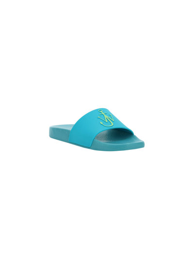 Shop Jw Anderson Sandal In Turquoise