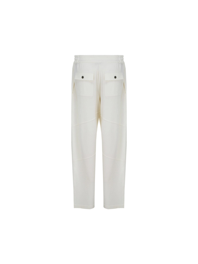 Shop Tom Ford Pants In Chalk