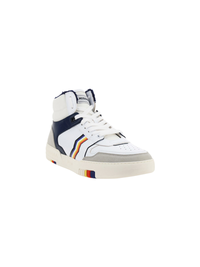 Shop Acbc X Missoni Sneakers In White+blue Details