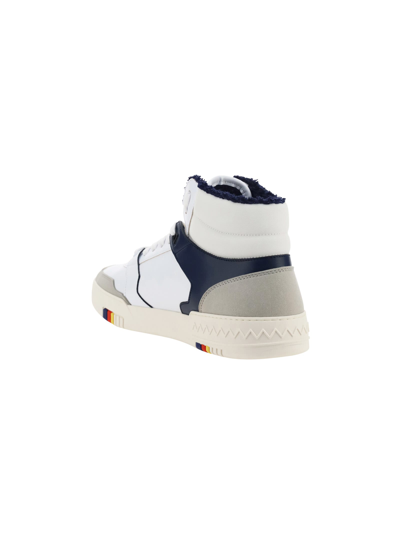 Shop Acbc X Missoni Sneakers In White+blue Details