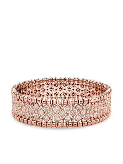 Pragnell 18kt Rose Gold Bohemia Diamond Bracelet In Gold