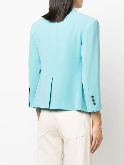 Alberto Biani Single-breasted Blazer In Blau