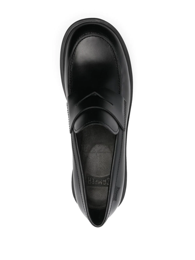 Shop Camper Milah Chunky Loafers In Black